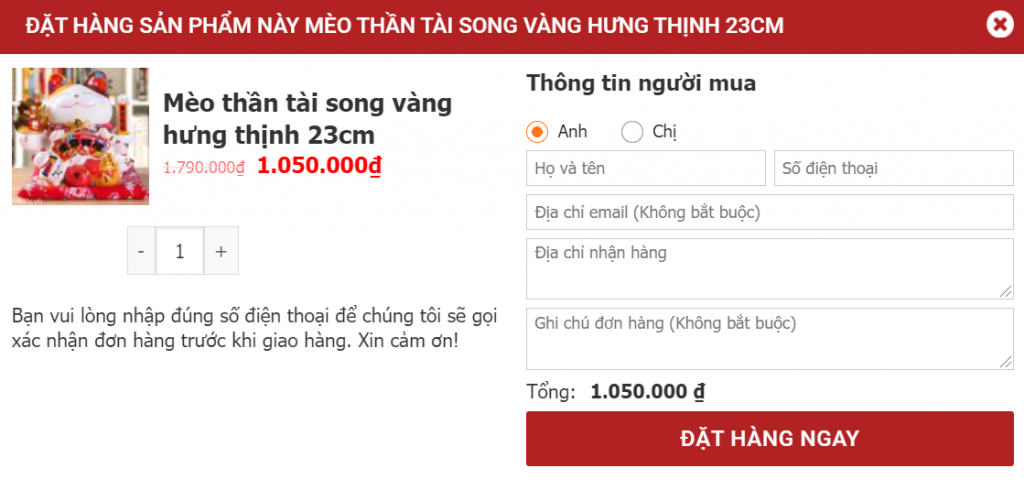 MÈO THẦN TÀI PHÚ QUÝ