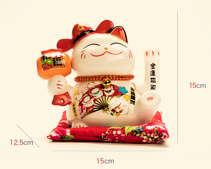 Mèo vẫy tay Công Thành Danh Toại 